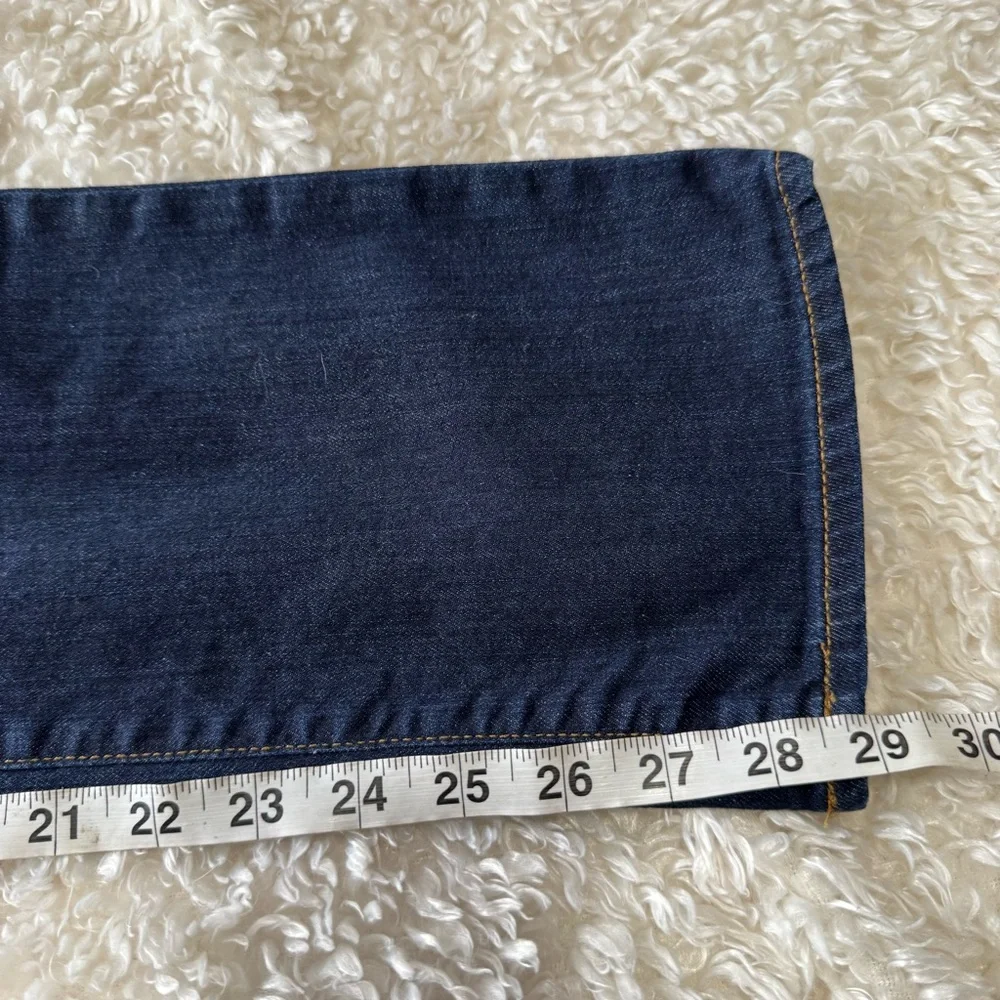 Lauren Ralph Lauren Dark Wash Jeans Denim Straight Leg Size 12 Petite 29” inseam - Picture 8 of 14